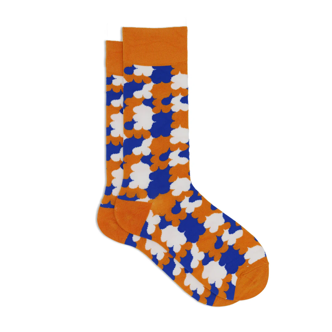 YELLOW TRIPPY SOCKS