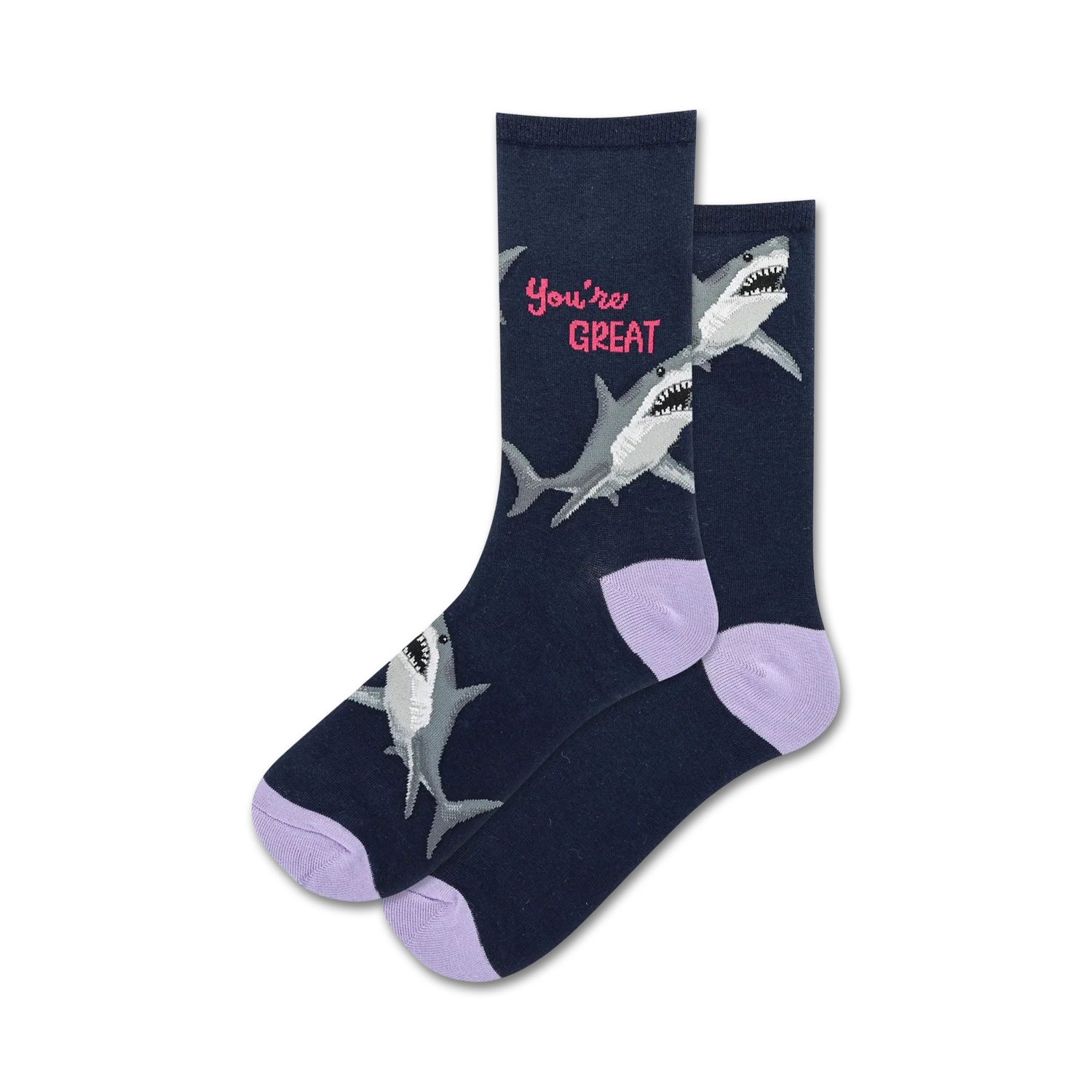 YOU'RE GREAT SHARK CREW SOCKS